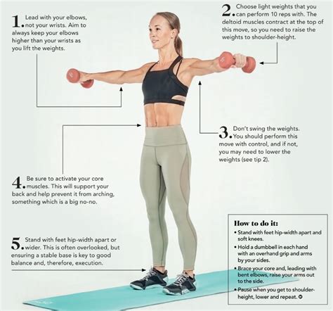 How to do a lateral raise: step-by-step form guide - Women's Fitness