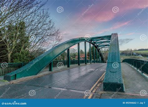 Arch Shape Architecture Road Bridge Stock Photo - Image of fence, architecture: 49294662