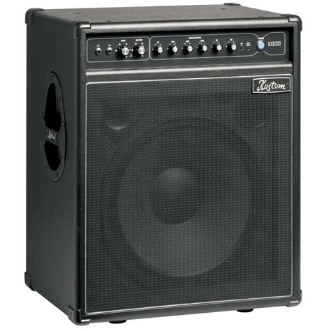 Kustom KXB200 200-Watts Bass Guitar Amplification Combo With 15" Amp Speaker New - Walmart.com ...