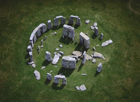 Aerial View of Stonehenge posters & prints by Corbis