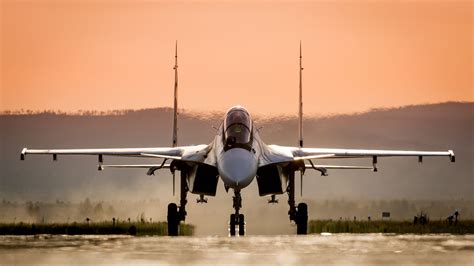 Fighter Jet During Training Exercise