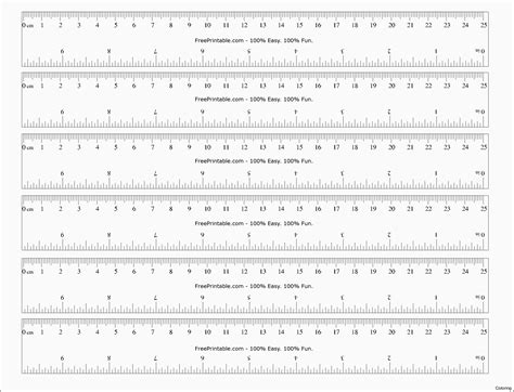 Centimeter Ruler Printable Pdf