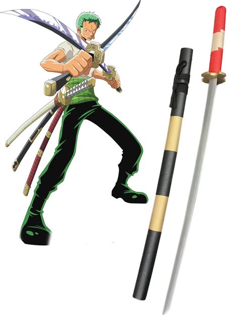 One Piece Roronoa Zoro Three Sword Style Cosplay Wooden Weapons | cosercosplay.com