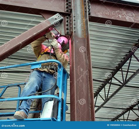 Flux-core welding stock photo. Image of iron, commercial - 19050004