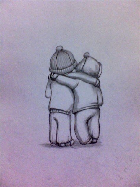 Friendship Drawing at GetDrawings | Free download