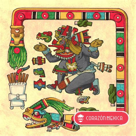 Nahui Tezcatlipoca, Quetzalcoatl, Mexican, Aztec, Art, Mythology, Aztec, Mexica | lupon.gov.ph