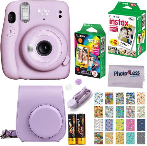 Fujifilm Instax Mini 11 Instant Camera Bundle- Lilac purple – Shop876kids