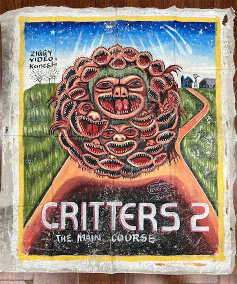 Critters 2 Ghana Horror Movie Poster Painting - Etsy