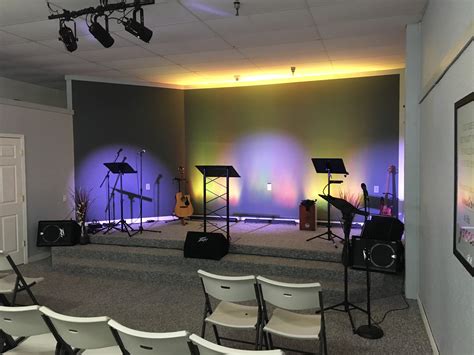 Stage Lighting Installation at Grace Community Church in Berea ...