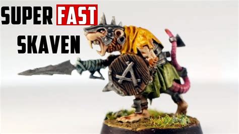 Skaven Warhammer Painting