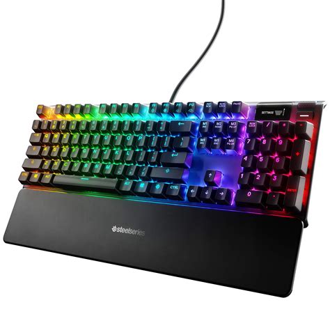 SteelSeries Apex 7 Mechanical Gaming Keyboard – OLED Smart Display ...