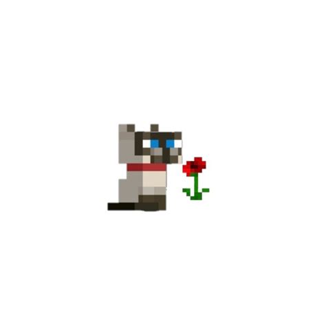 Minecraft Cat Pixel Art