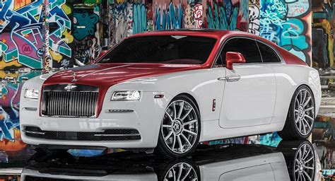 Rolls-Royce Wraith Dips In Candy Apple Red With Forgiato Alloys | Carscoops