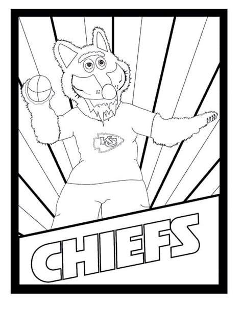 Printable Kansas City Chiefs Coloring Page - Free Printable Coloring Pages for Kids