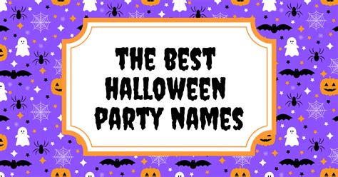 90 Best Halloween Event Titles for Halloween Themed Parties | Halloween party themes, Halloween ...