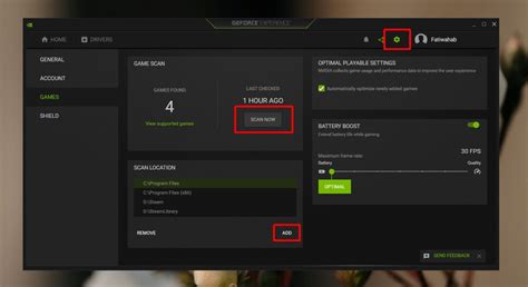 How to add games to GeForce Experience on Windows 10