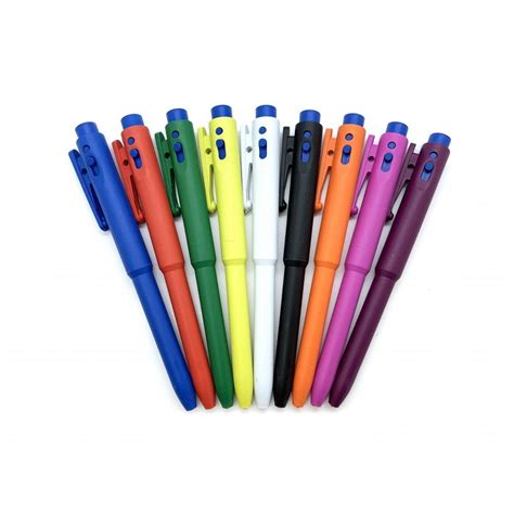 BST Metal Detectable J800 Retractable Pens (Pack of 25)