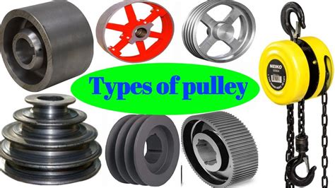 Name Types Of Pulley