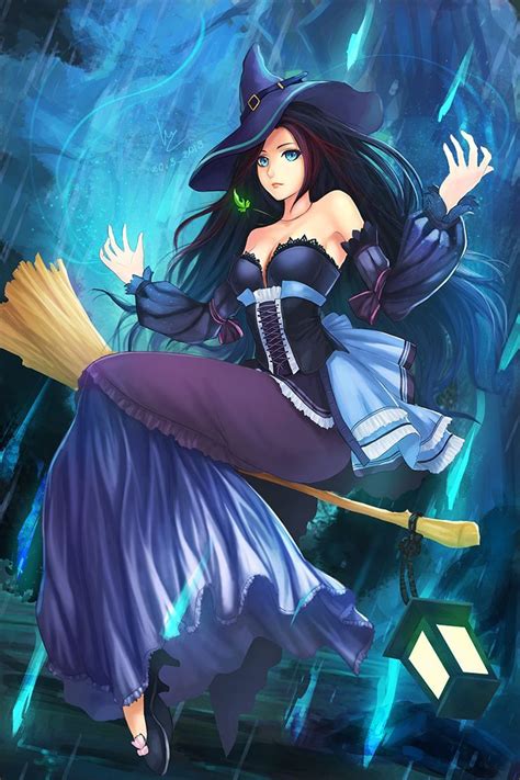 black hair yellow eyes anime girl - Google Search Anime Halloween ...