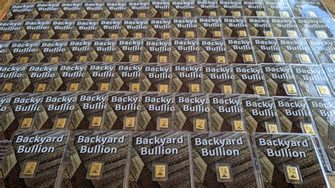 1g Gold Bars 2023 - Backyard Bullion