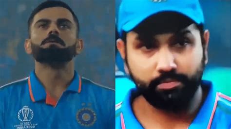 WATCH: Virat Kohli and Rohit Sharma spotted in tears after losing 2023 World Cup final against ...