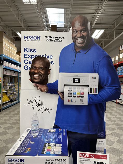 Shaq holding Shaq : r/OfficeDepot