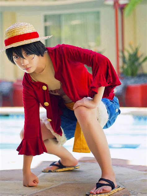 Anime One Piece Cosplay Years Later Monkey D Luffy Cosplay Costume ...