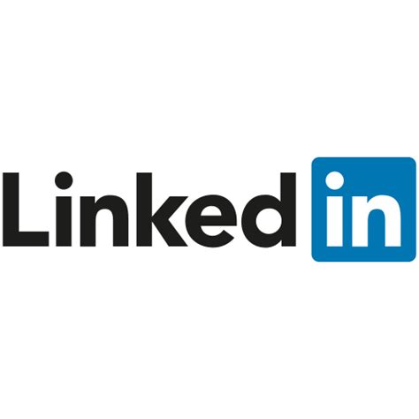 Linkedin, originale, wordmark, logo Icona in Devicon