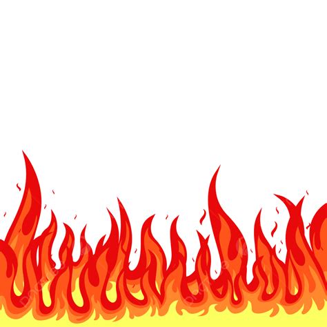 Fire Vector Background