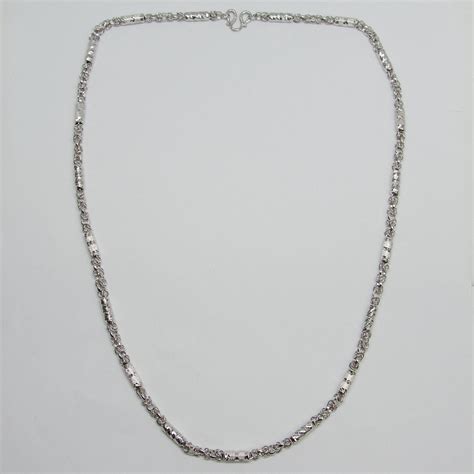 Platinum Chain Necklace– Oliver Jewellery