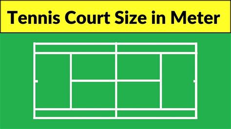 Tennis Court Dimensions How Big Is A Tennis Court Perfect, 51% OFF