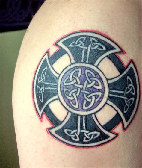 Celtic Cross Tattoo Design For Men