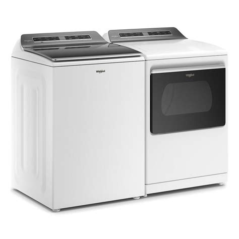 Shop Whirlpool Smart High-Efficiency Top-Load Impeller Washer & Gas Dryer Set with Load & Go ...