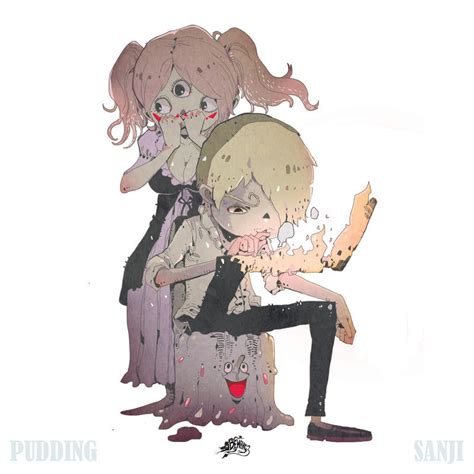 sanji x pudding by DemonG3 on DeviantArt