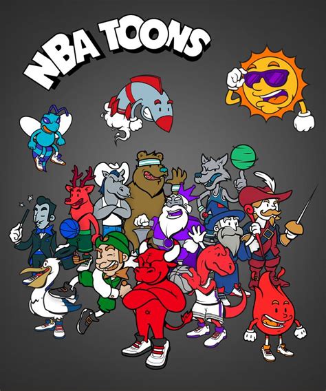 Cartoon Character NBA Team Roster