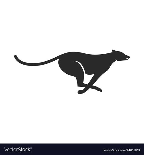 Cheetah logo Royalty Free Vector Image - VectorStock