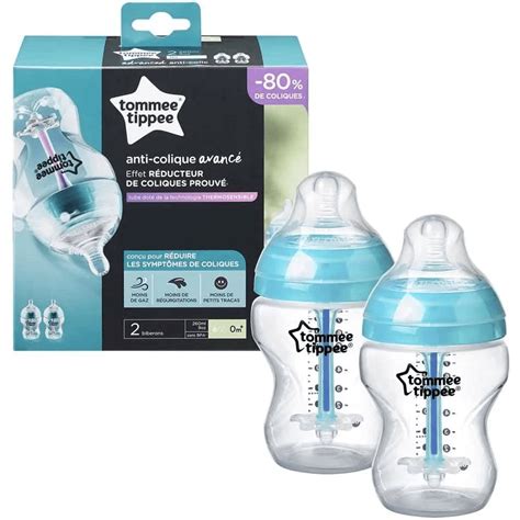 TOMMEE TIPPEE Advanced Anti-Colic Baby Bottle - 2 pack - CITYPARA