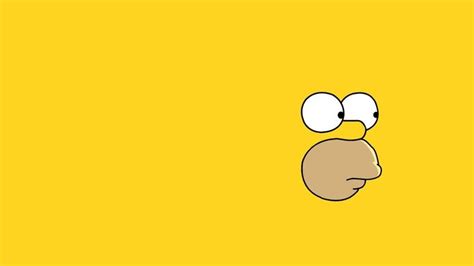 Simple Homer Simpson wallpaper (1920x1080) | Desktop wallpaper art, Edgy wallpaper, R wallpaper