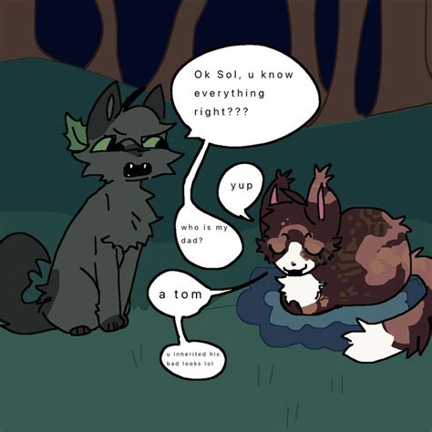 Sol and Hollyleaf: A Mysterious Encounter