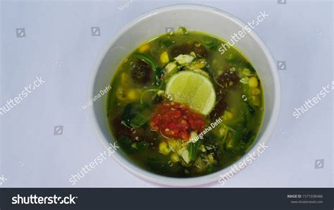 Kapurung Traditional Toraja Indonesian Food Consisting Stock Photo (Edit Now) 1571038486