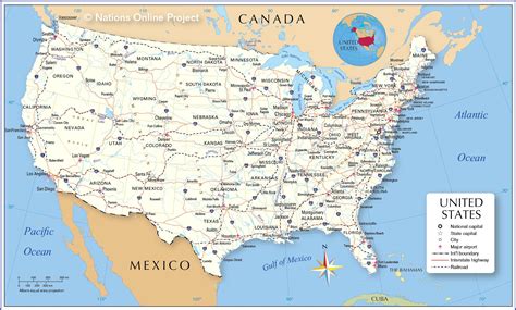 Usa Map With States And Cities - Winter Storm 2024