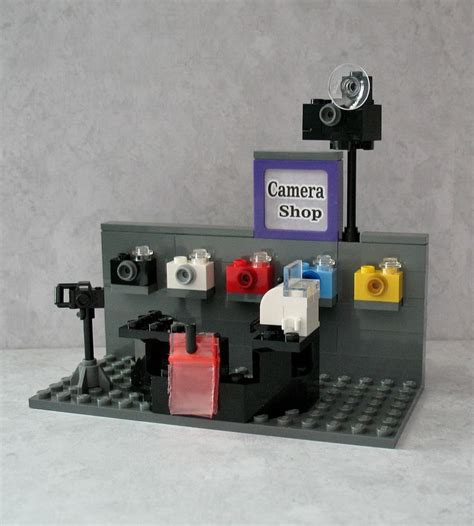 My Custom Lego Camera Shop | Lego camera, Custom lego, Lego toys