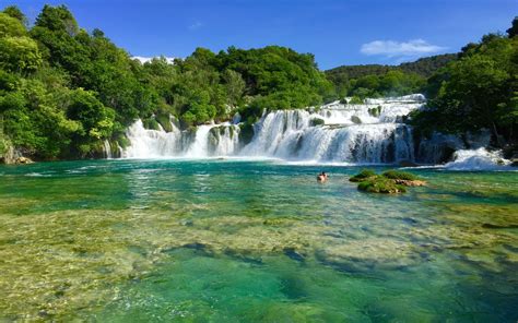 Waterfall Krka National Park Croatia Wallpapers - Wallpaper Cave