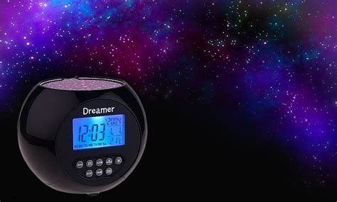 Starlight Projector Clock | Groupon Goods