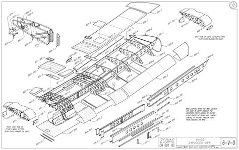 ZODIAC CH 601 - Drawings and Manuals - blueprints