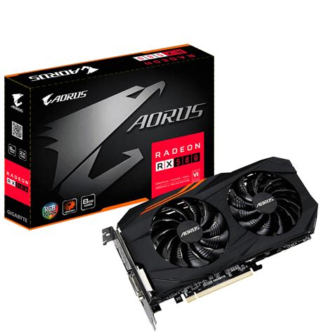 Gigabyte AORUS Radeon™ RX580 8G Graphics Card | Novatech