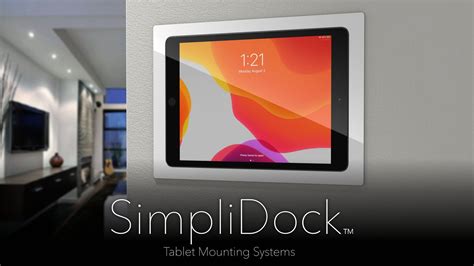 SimpliDock Tablet Mounting Systems, iPad Wall Mounts, In-Wall iPad ...