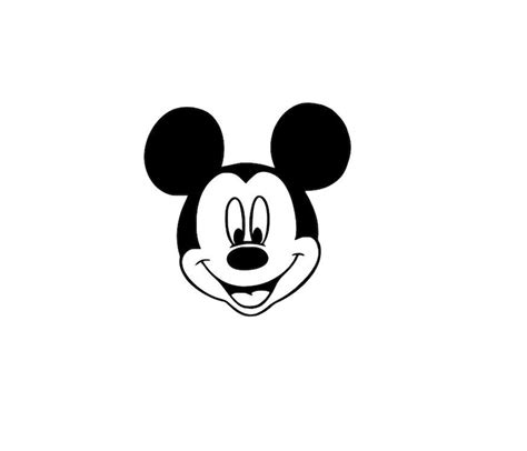 Mickey Mouse Vinyl Adhesive Decal Car Decal Window Decal - Etsy