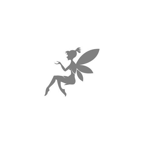 Fairy logo icon design illustration 12814530 Vector Art at Vecteezy