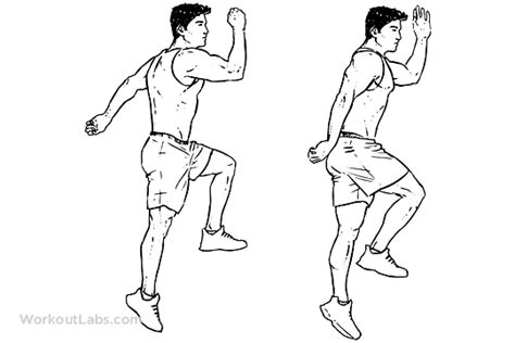 Power Skips | Illustrated Exercise guide - WorkoutLabs